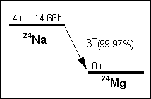 Na24 decay